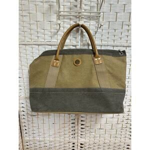 Cargoit Tote/Large Purse‎ Khaki & Gray Adjustable/Removable Strap